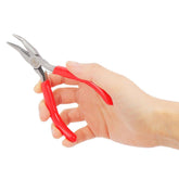 WORKPRO WP231039 145MM Elektronikçi Mini Eğri Kargaburnu Pense - Onivias